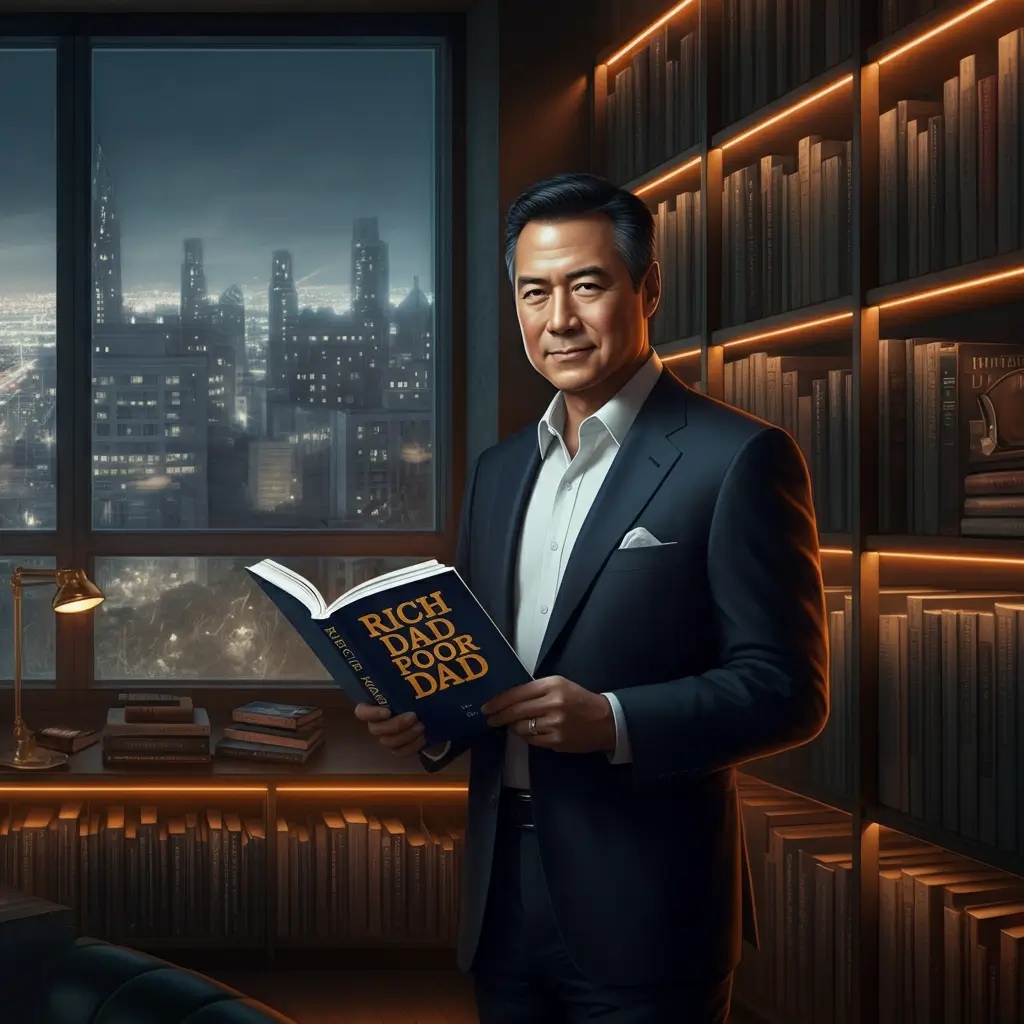 Rich Dad Poor Dad Book Author